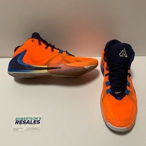 NIKE Zoom Freak 1 Antetokounbros Size 13 Orange